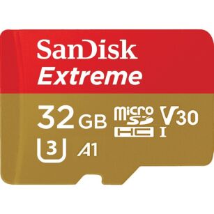 Karta pamięci Sandisk EXTREME micro SDHC 32 GB Class 10 U3 UHS - I