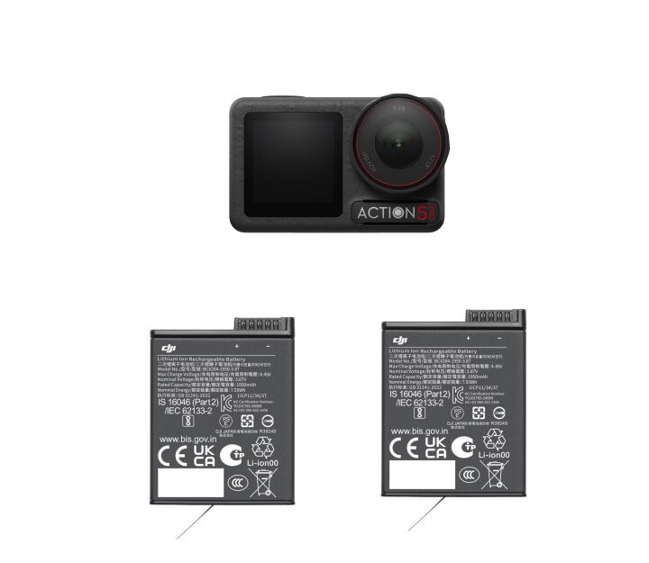 DJI Osmo Action 5 Pro Standard Combo + 2 akumulatory Gratis