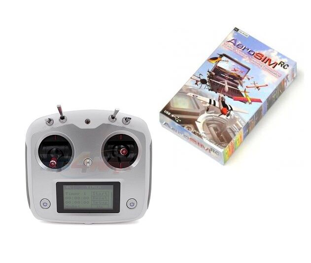 Symulator lotu Aerosim RC z aparaturą FlySky FS-i6S